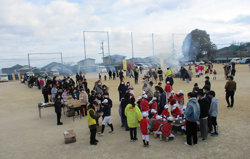 1月11日 どんど焼きイベント風景6