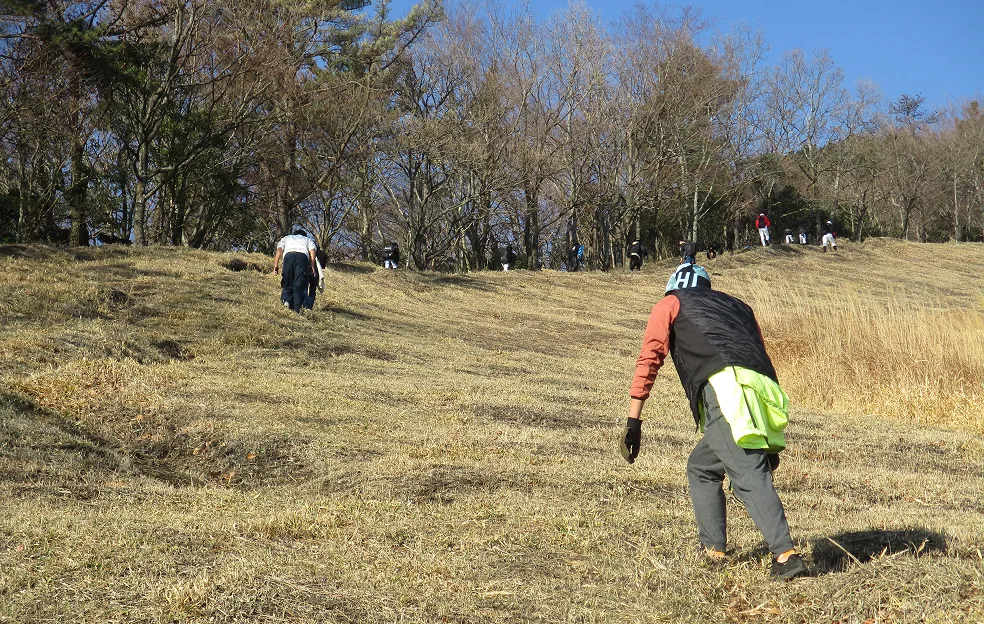 1月13日 大平山ふれあい登山イベント風景1