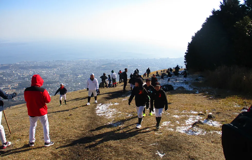 1月13日 大平山ふれあい登山イベント風景2