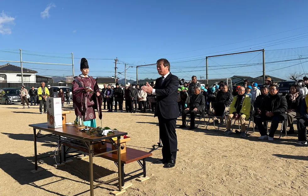 1月12日 どんど焼きイベント風景2