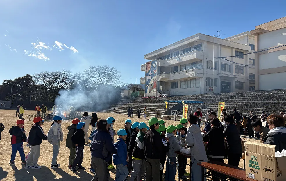 1月12日 どんど焼きイベント風景4