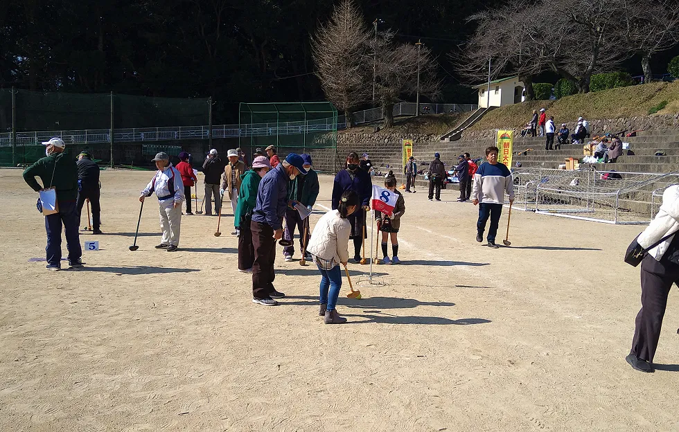 3月15日 三世代ふれあいグラウンドゴルフ大会イベント風景2