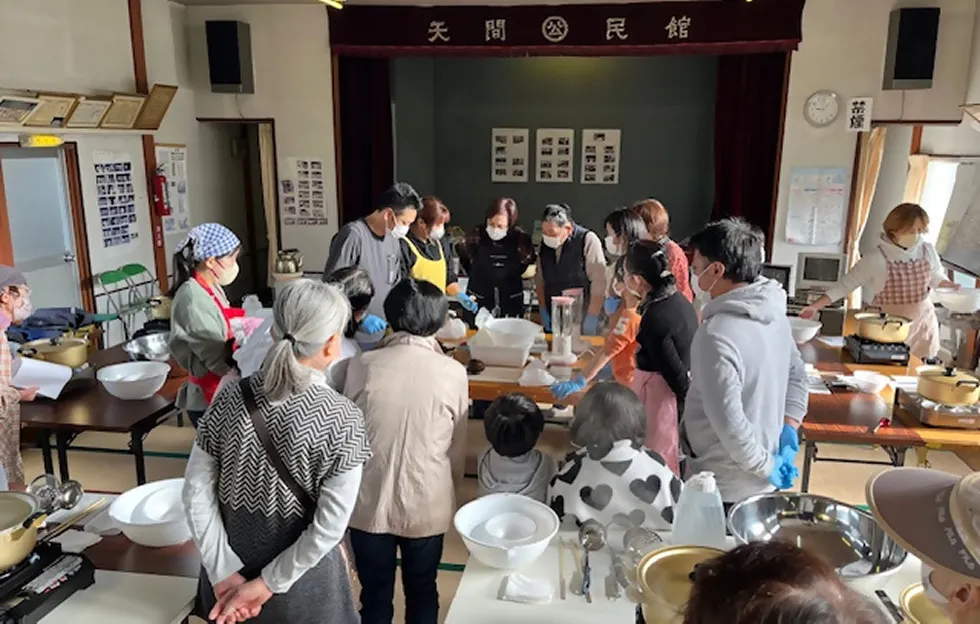11月24日 天間こんにゃく作り体験