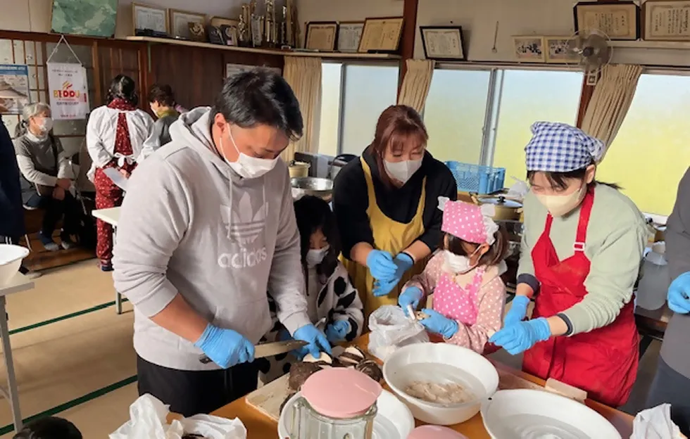 11月24日 天間こんにゃく作り体験