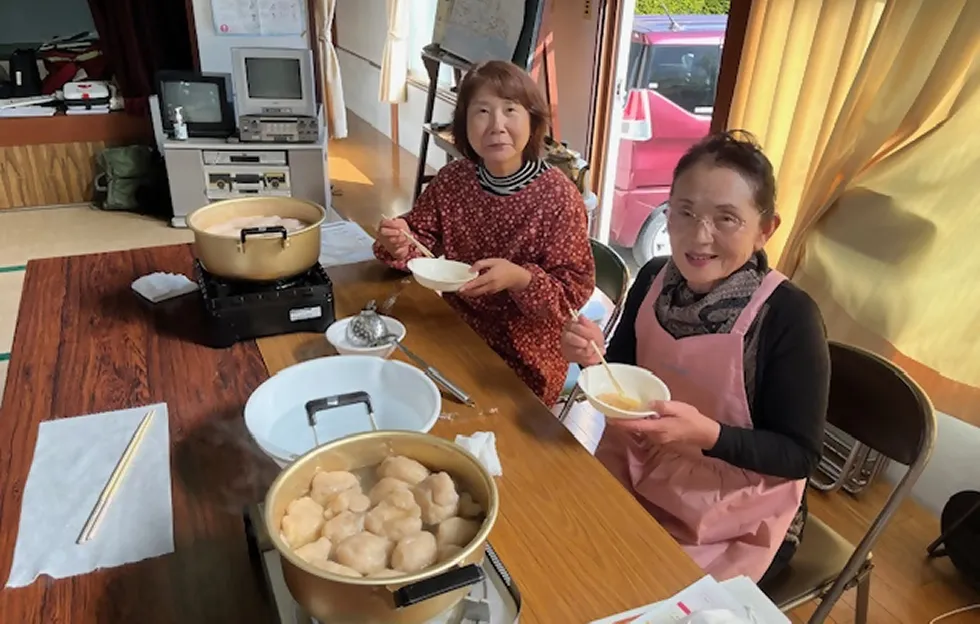 11月24日 天間こんにゃく作り体験
