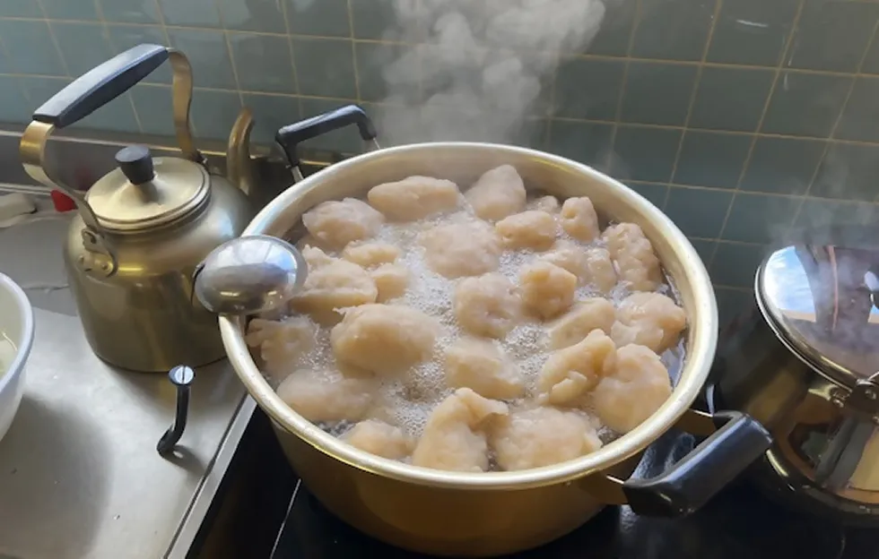 11月24日 天間こんにゃく作り体験