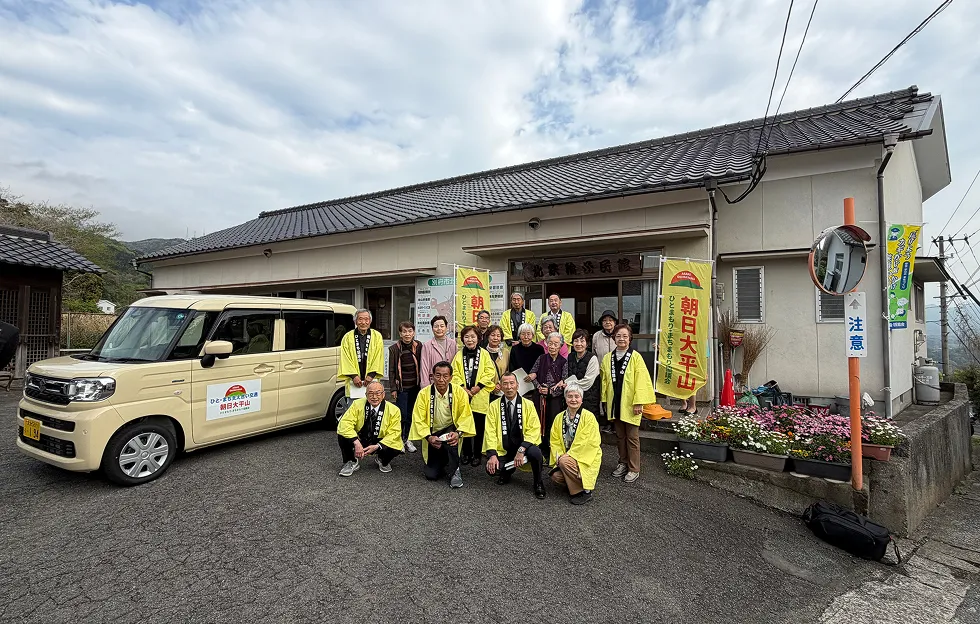 4月17日 ひと・まち支え合い交通出発式イベント風景1