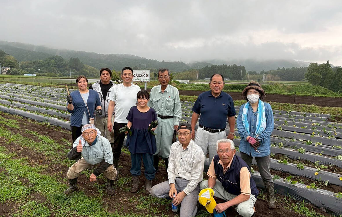 「さつまいも苗植え」の様子1