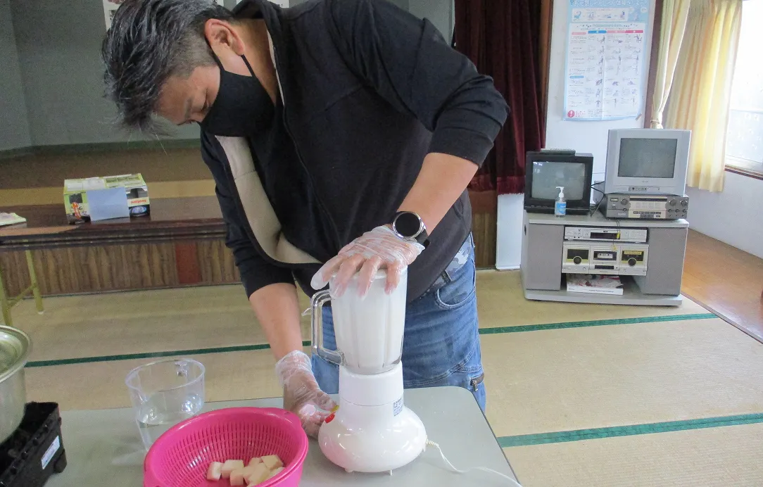 2025年3月8日 こんにゃく作り4