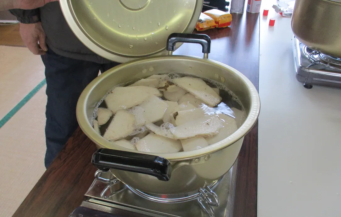 2025年3月8日 こんにゃく作り5